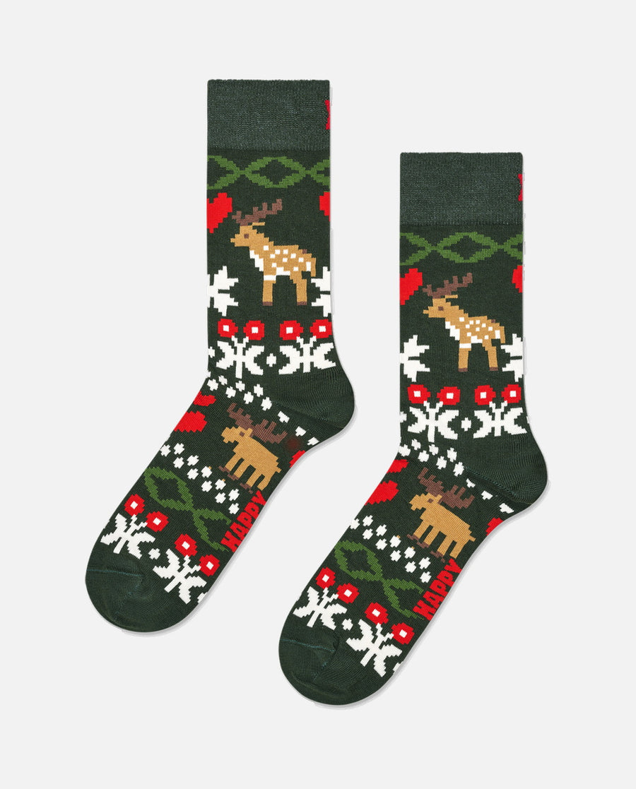 Calcetines  Fair Isle Reindeer Love Sock