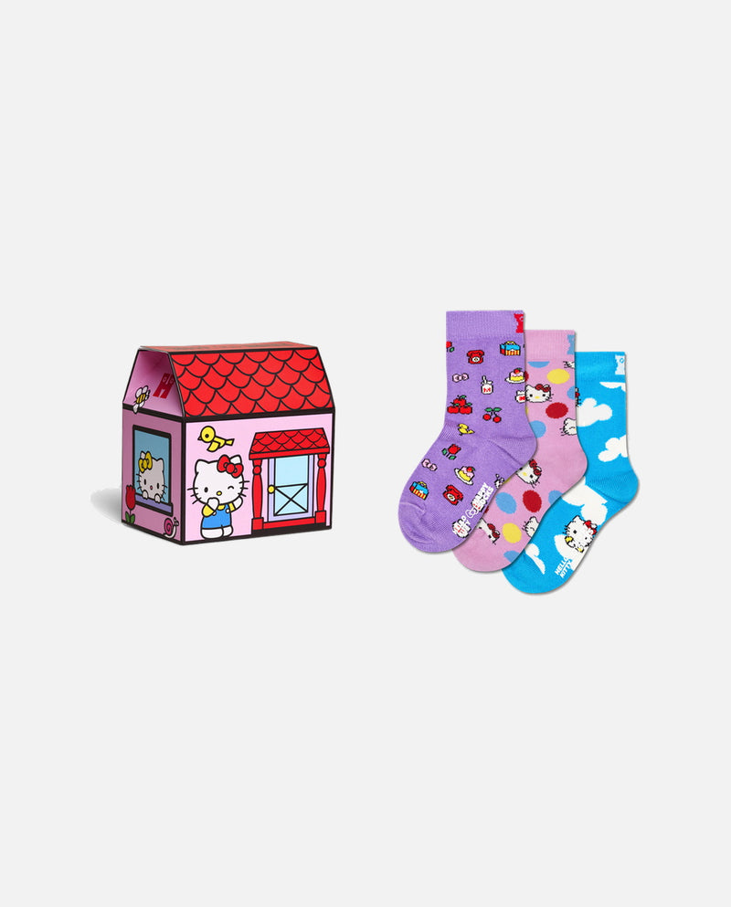 Calcetines Niño Kid Hello Kitty 3Pk Sck Gftset