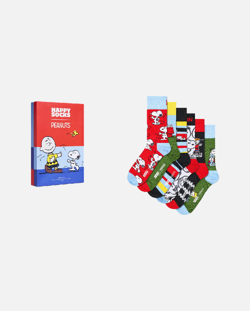 Calcetines  Peanuts 6-Pack Socks Gift Set
