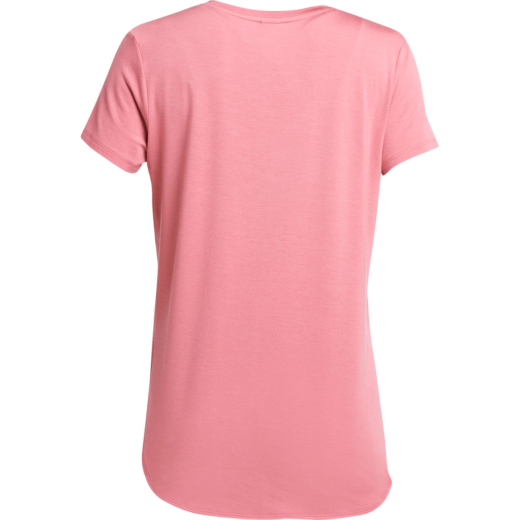 Camiseta Mujer Agda V-Neck Lole Rosa 2