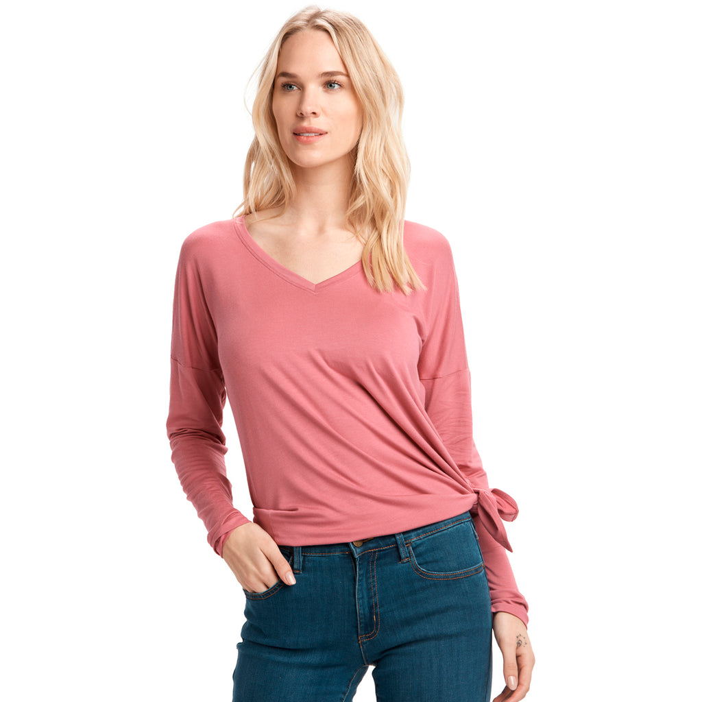 Camiseta Mujer Agda Long Sleeves Lole Rosa 6