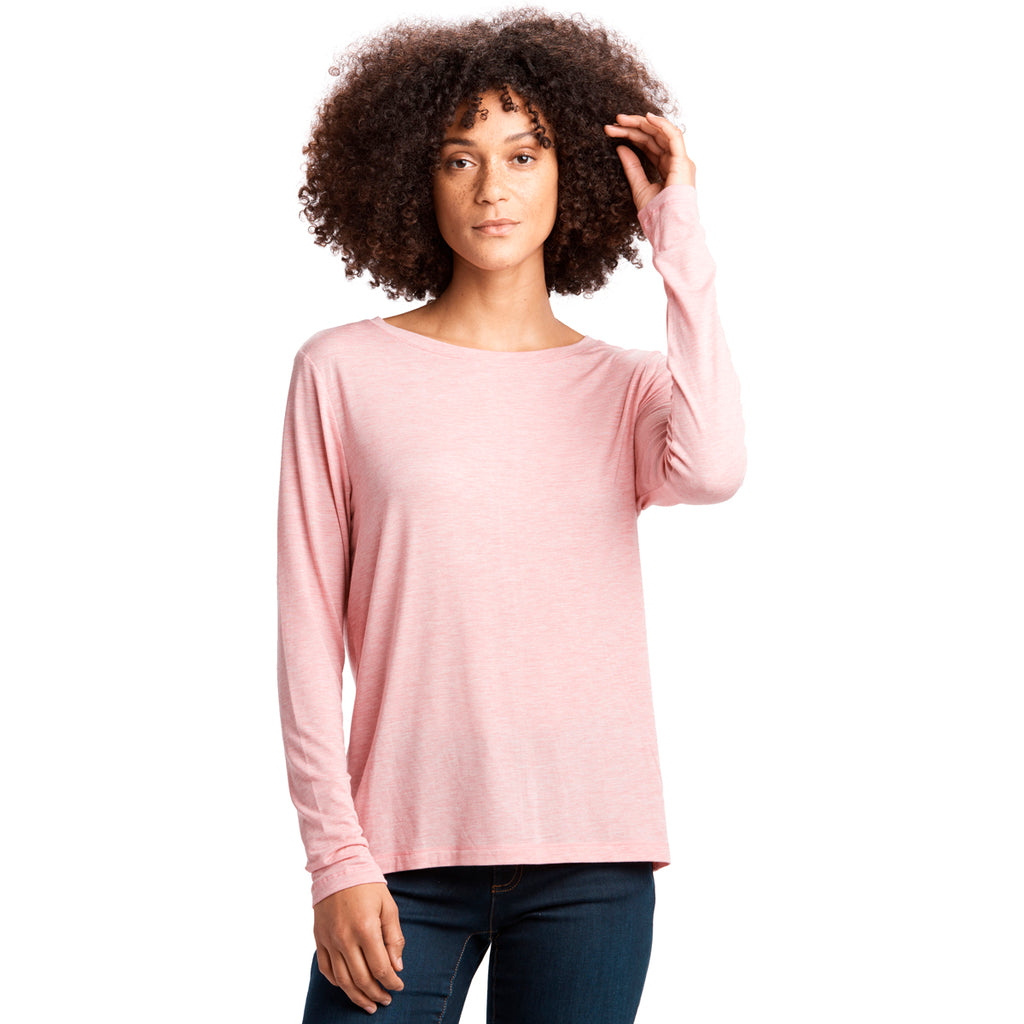 Camiseta Mujer Elisia Long Sleeve Lole Rosa 3