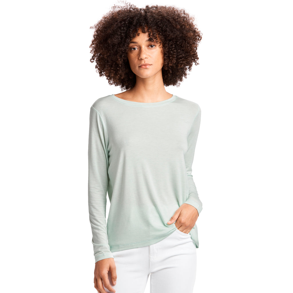 Camiseta Mujer Elisia Long Sleeve Lole Blanco 3