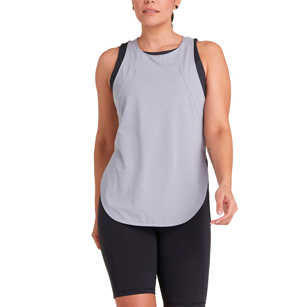 Camiseta De Tirantes Mujer Performance Wool  Tank Top Lole Lila 1