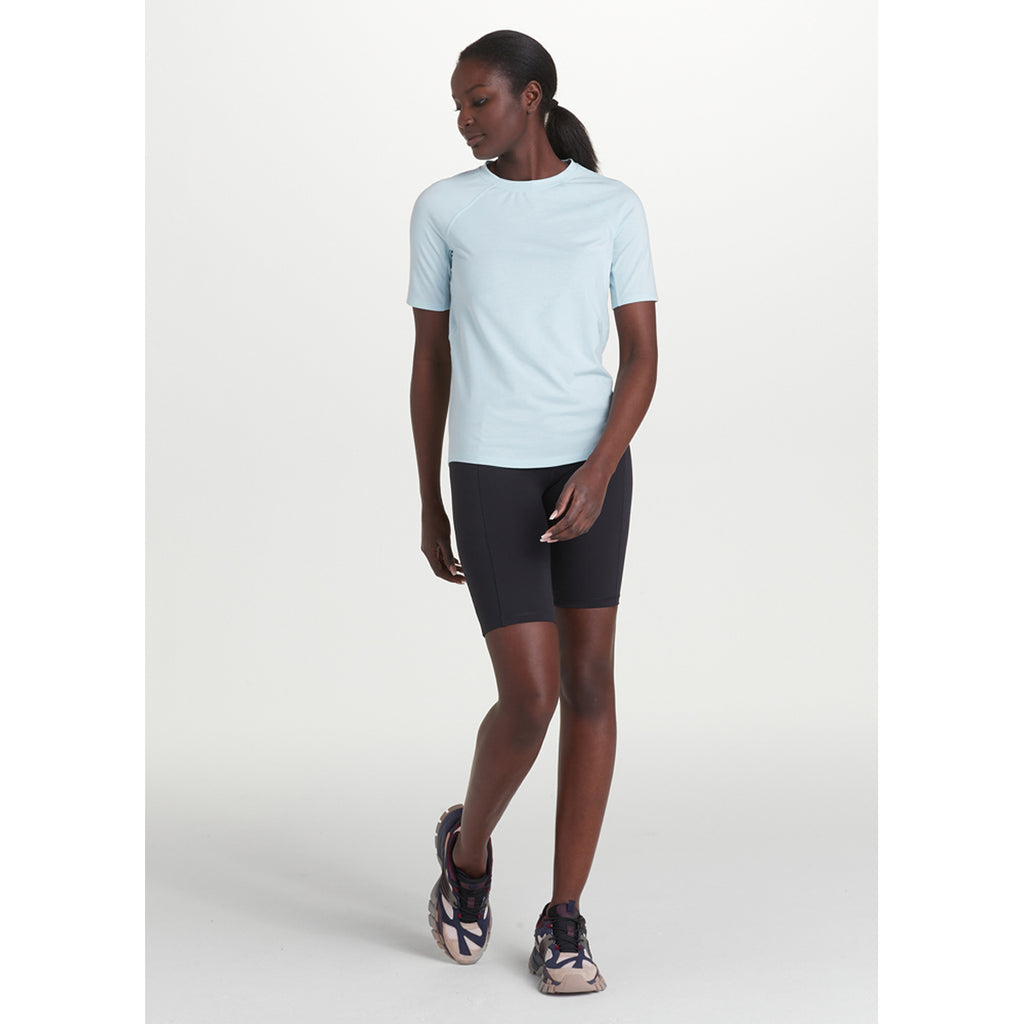 Camiseta Mujer Performance Wool  Short Sleeve Lole Azul 5