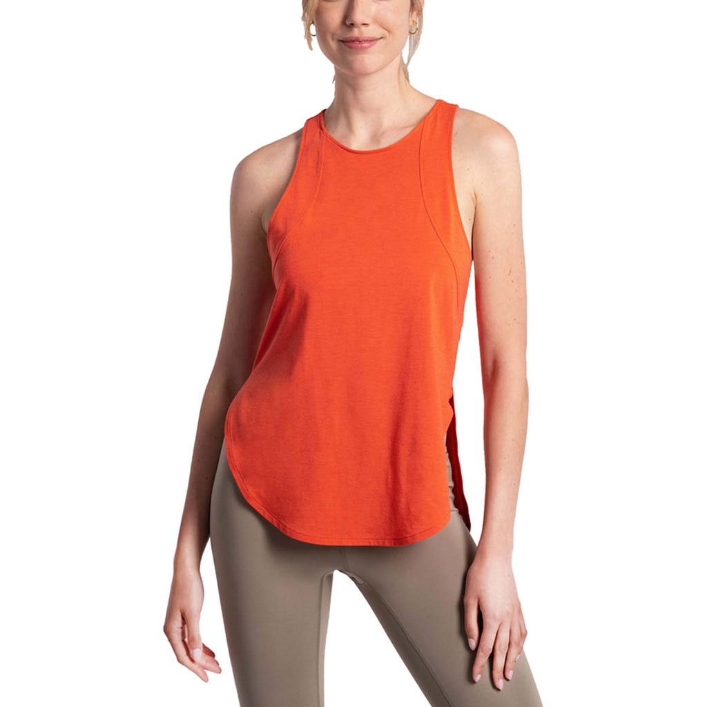 Camiseta De Tirantes Mujer Performance Wool Tank Top Lole Naranja 1