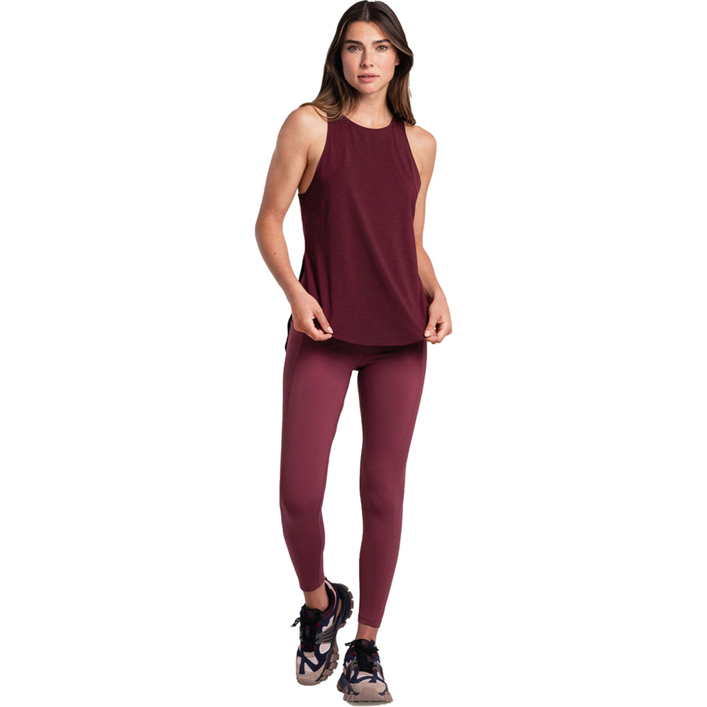 Camiseta De Tirantes Mujer Performance Wool Tank Top Lole Rojo 2