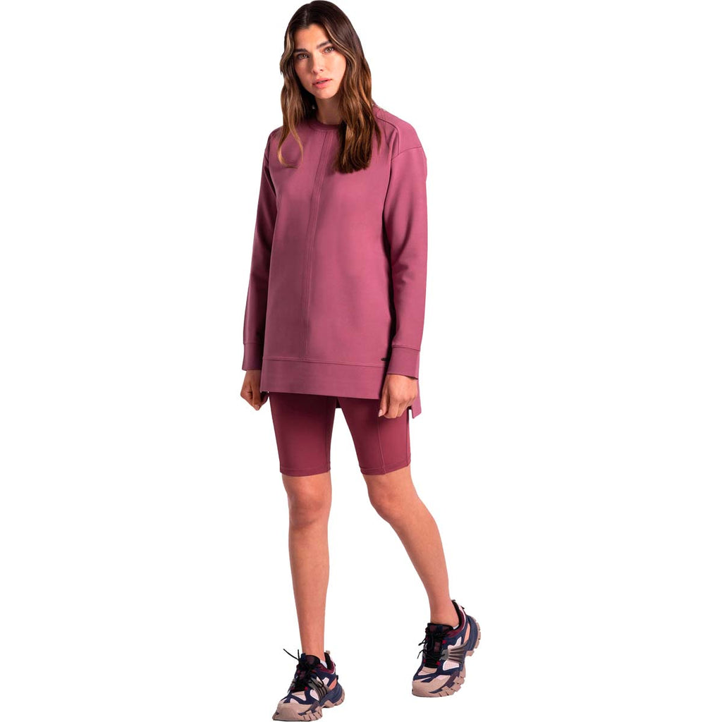 Camiseta Mujer Mindset Tunic Lole Rojo 4