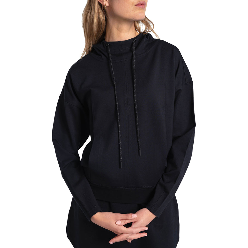 Sudadera Mujer Mindset Pullover Hoodie Lole Negro 5