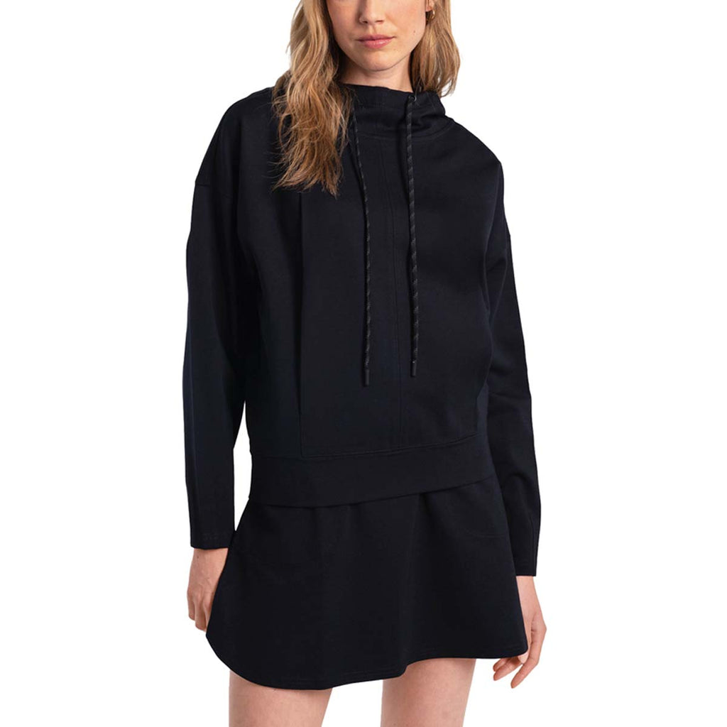 Sudadera Mujer Mindset Pullover Hoodie Lole Negro 1