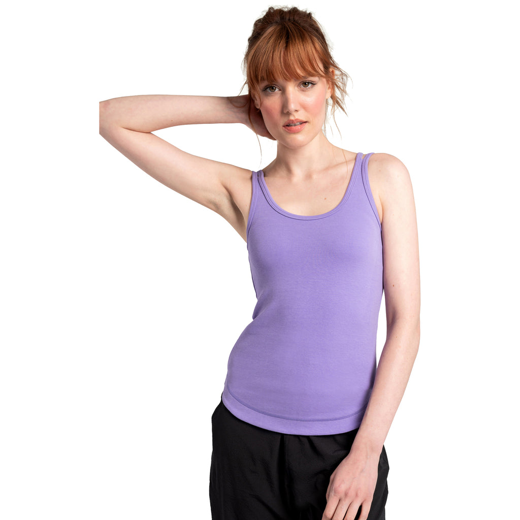 Camiseta De Tirantes Mujer Organic Cotton Tank Top Lole Lila 1