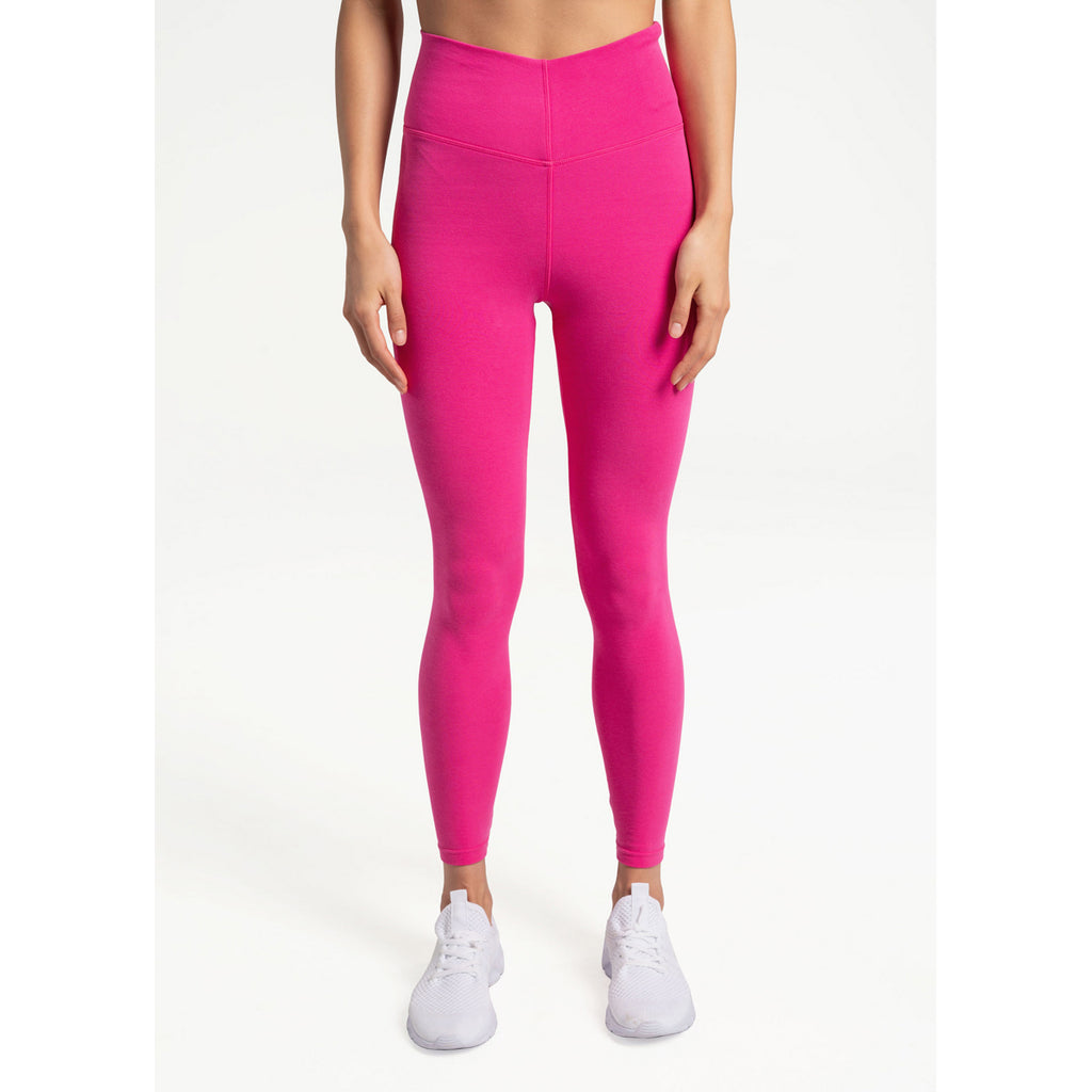 Malla Mujer Organic Cotton Ankle Leggings Lole Rosa 2