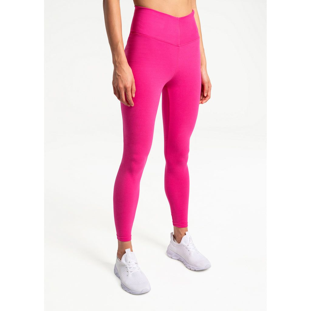 Malla Mujer Organic Cotton Ankle Leggings Lole Rosa 4