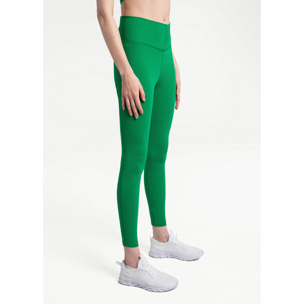 Malla Mujer Organic Cotton Ankle Leggings Lole Verde 4