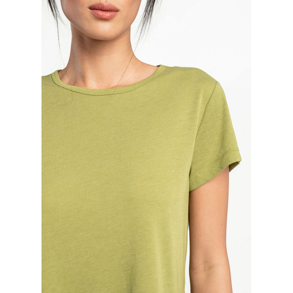 Camiseta Mujer Everyday Short Sleeve Lole Verde 2