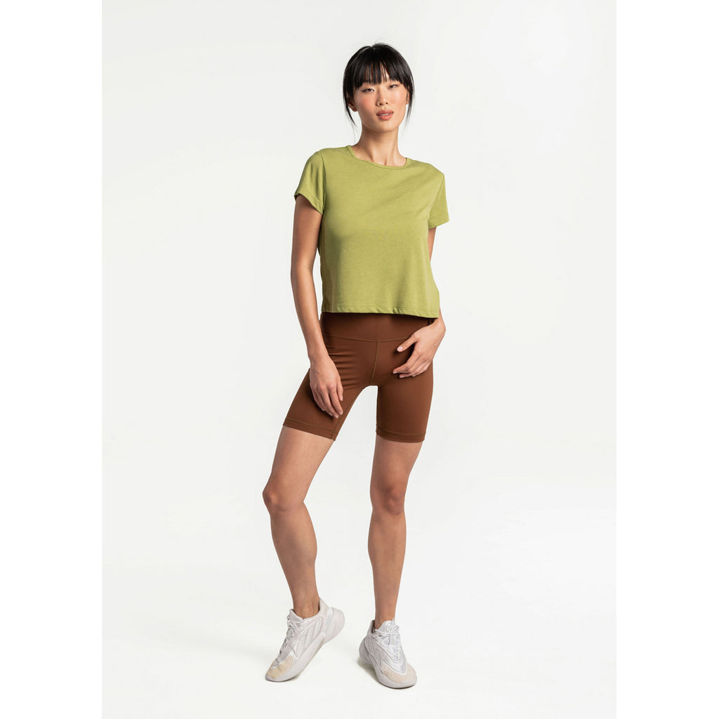 Camiseta Mujer Everyday Short Sleeve Lole Verde 5