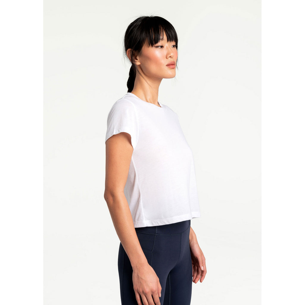 Camiseta Mujer Everyday Short Sleeve Lole Blanco 3