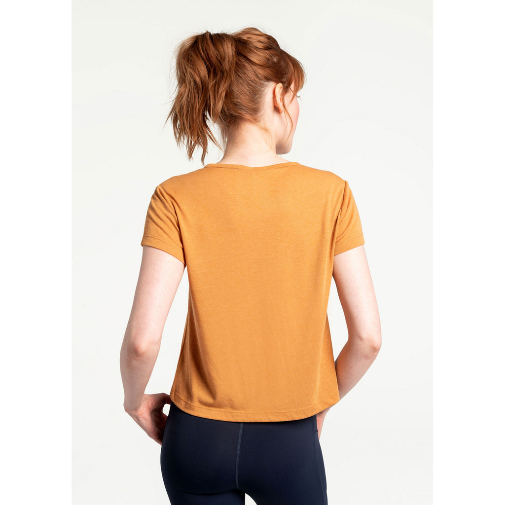 Camiseta Mujer Everyday Short Sleeve Lole Naranja 3