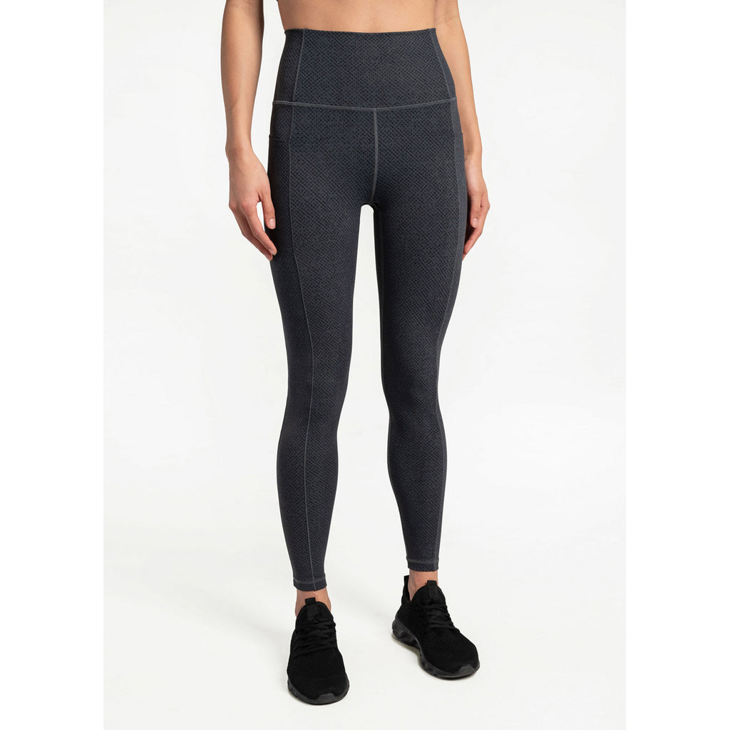 Malla Mujer Step Up Ankle Leggings Lole Negro 2