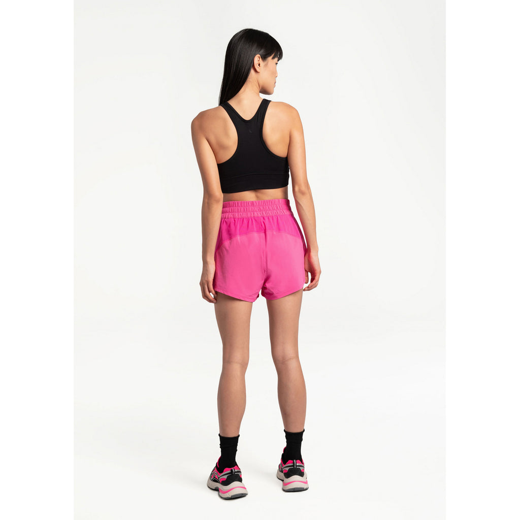 Pantalón Corto Mujer Running Short Lole Rosa 3