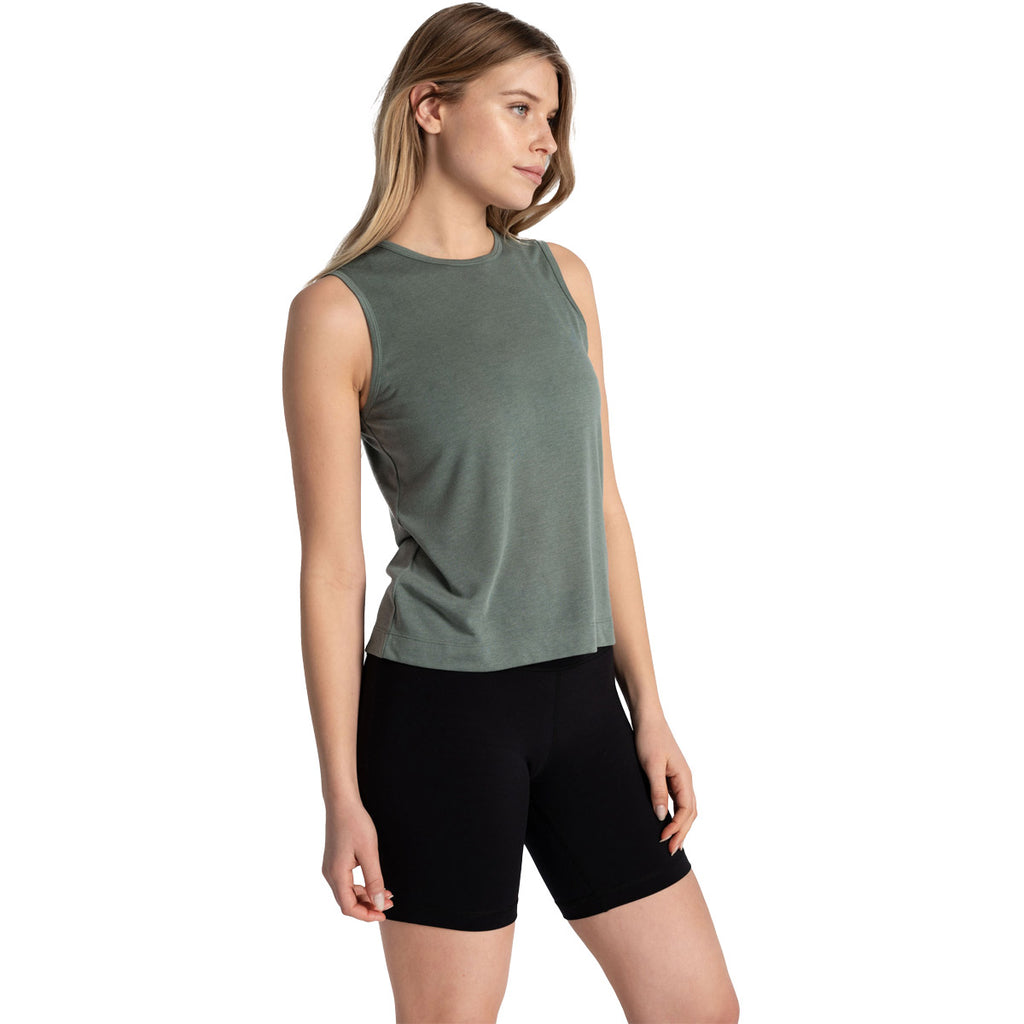 Camiseta Mujer Everyday Tank Lole Verde 1