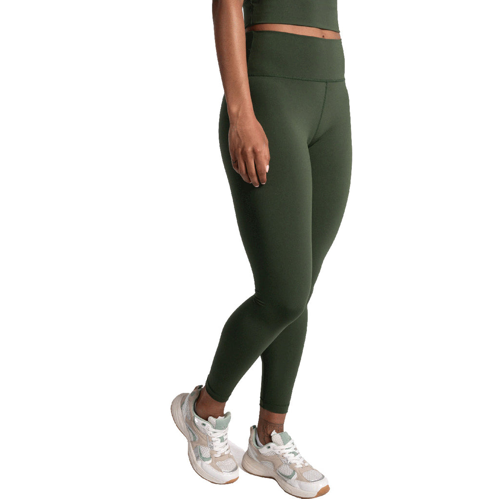 Malla Mujer Comfort Stretch Ankle Leggings Lole Verde 2