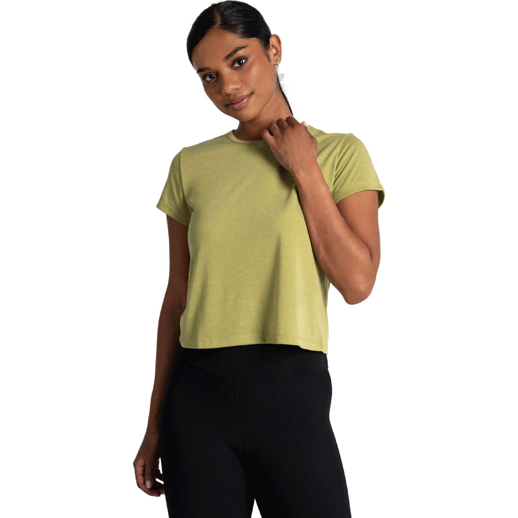 Camiseta Mujer Everyday Short Sleeve Lole Verde 1