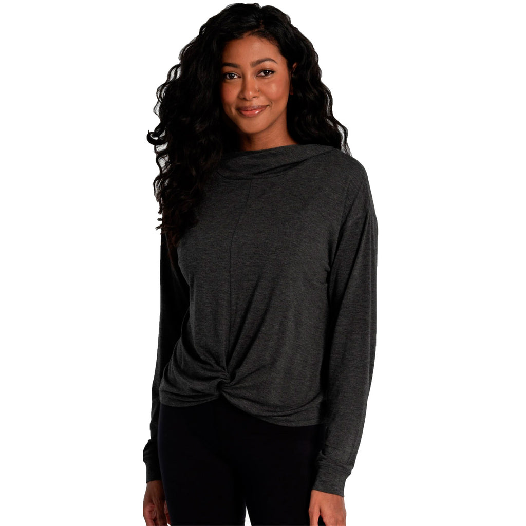 Camiseta Mujer Elisia Long Sleeve Lole Negro 1