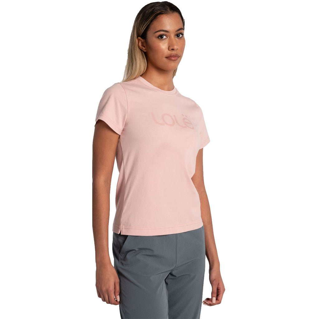 Camiseta Mujer Lole Icon Short Sleeve Lole Rosa 2