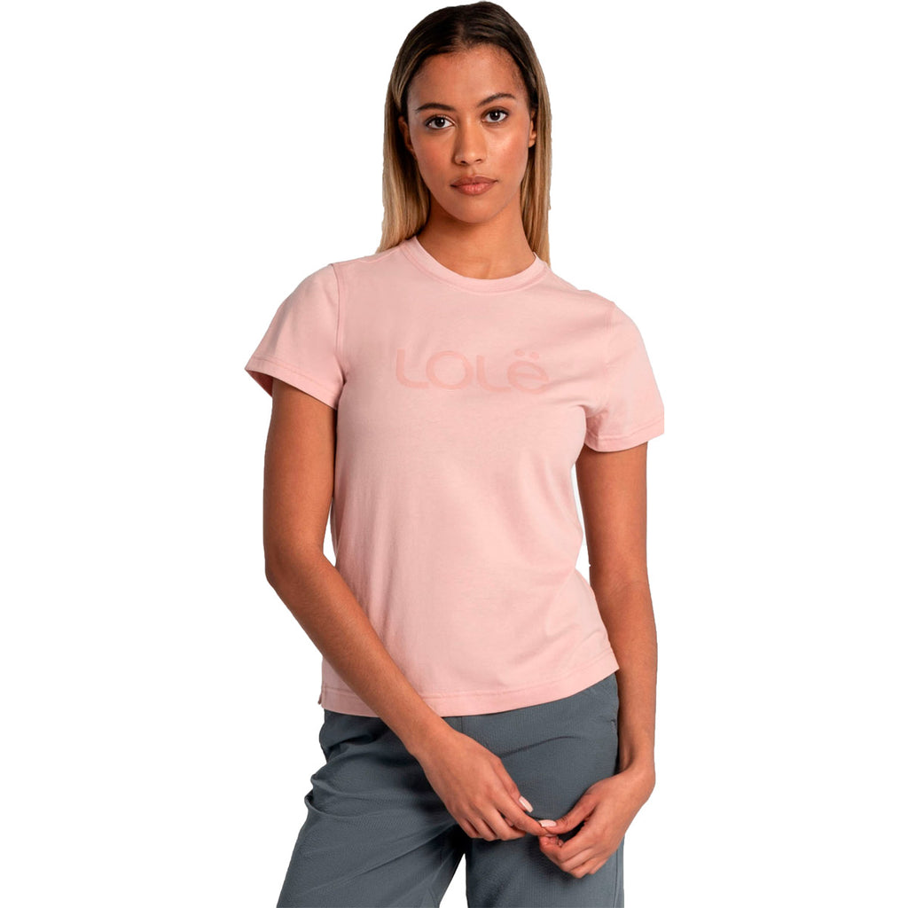 Camiseta Mujer Lole Icon Short Sleeve Lole Rosa 1