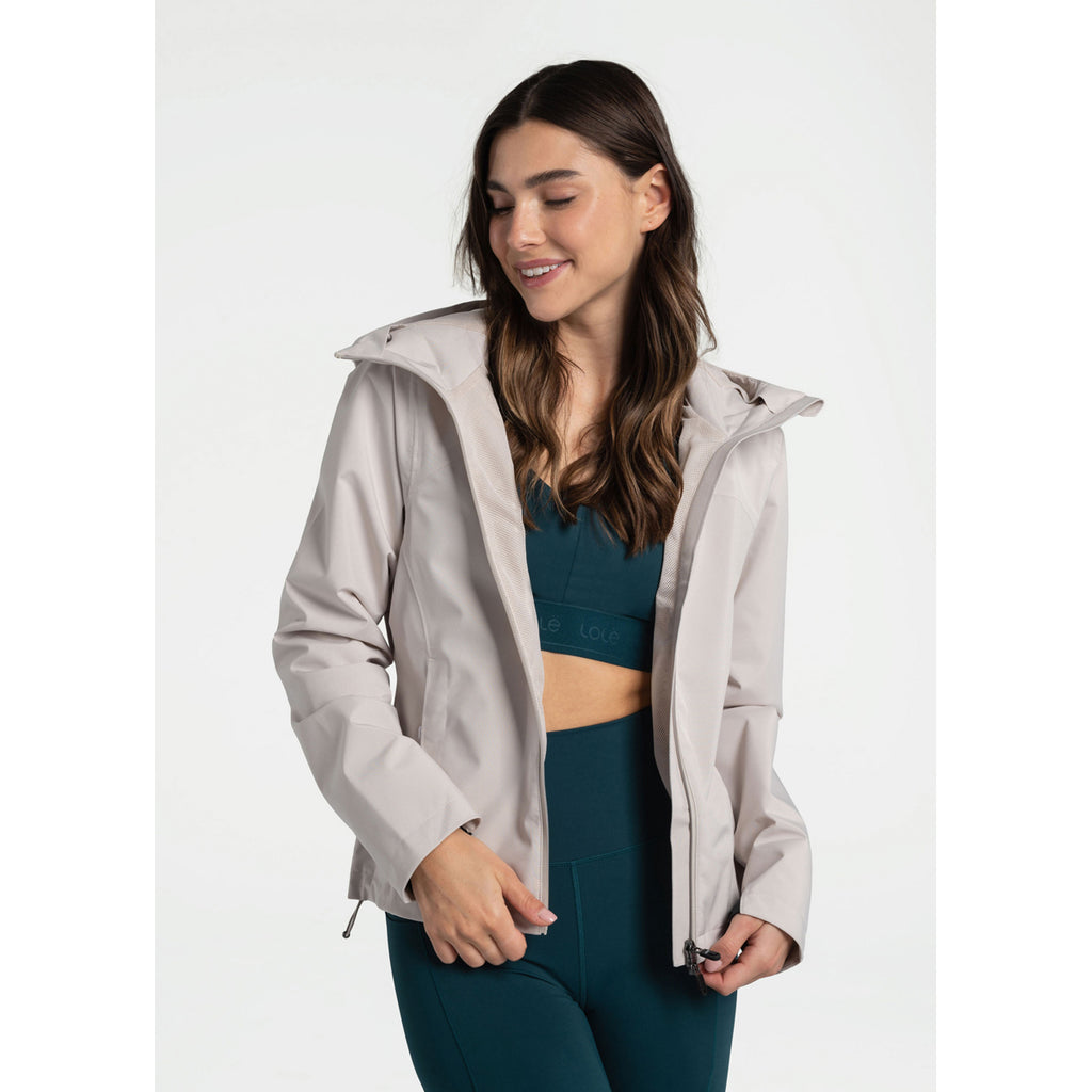 Chaqueta Mujer Element Rain Jacket Lole Gris 8