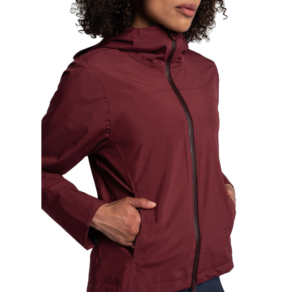 Chaqueta Mujer Element Rain Jacket Lole Rojo 5