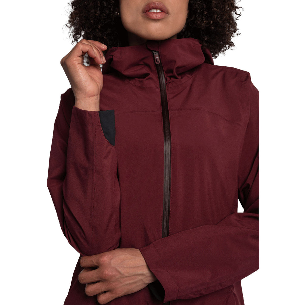 Chaqueta Mujer Element Rain Jacket Lole Rojo 8