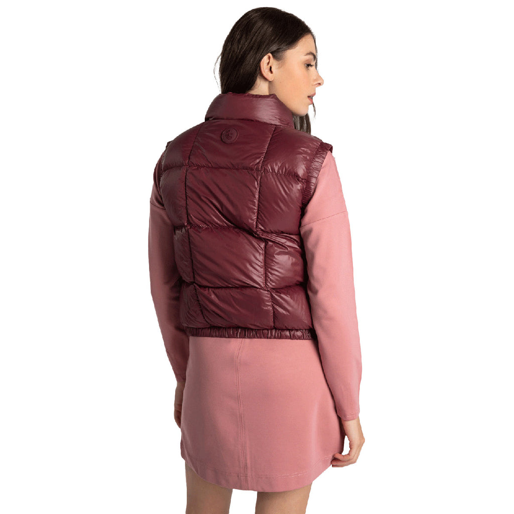 Chaleco Mujer Rose Synth Down Vest Lole Rojo 6