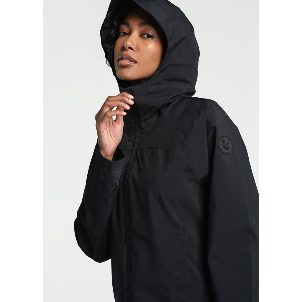 Chaqueta Mujer Element Rain Jacket Lole Negro 7