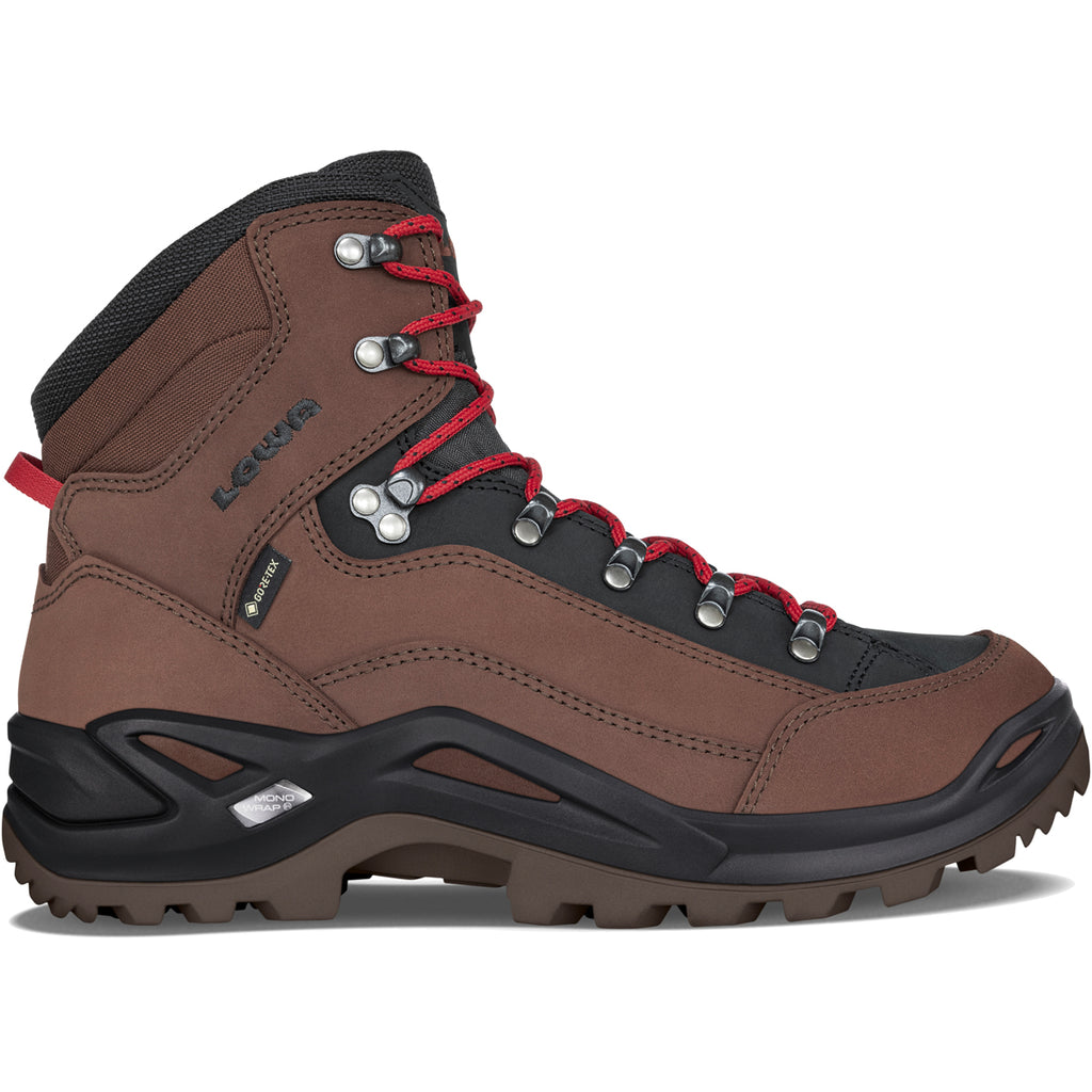 Calzado Trekking Hombre Renegade Gtx Mid Lowa Rojo 1