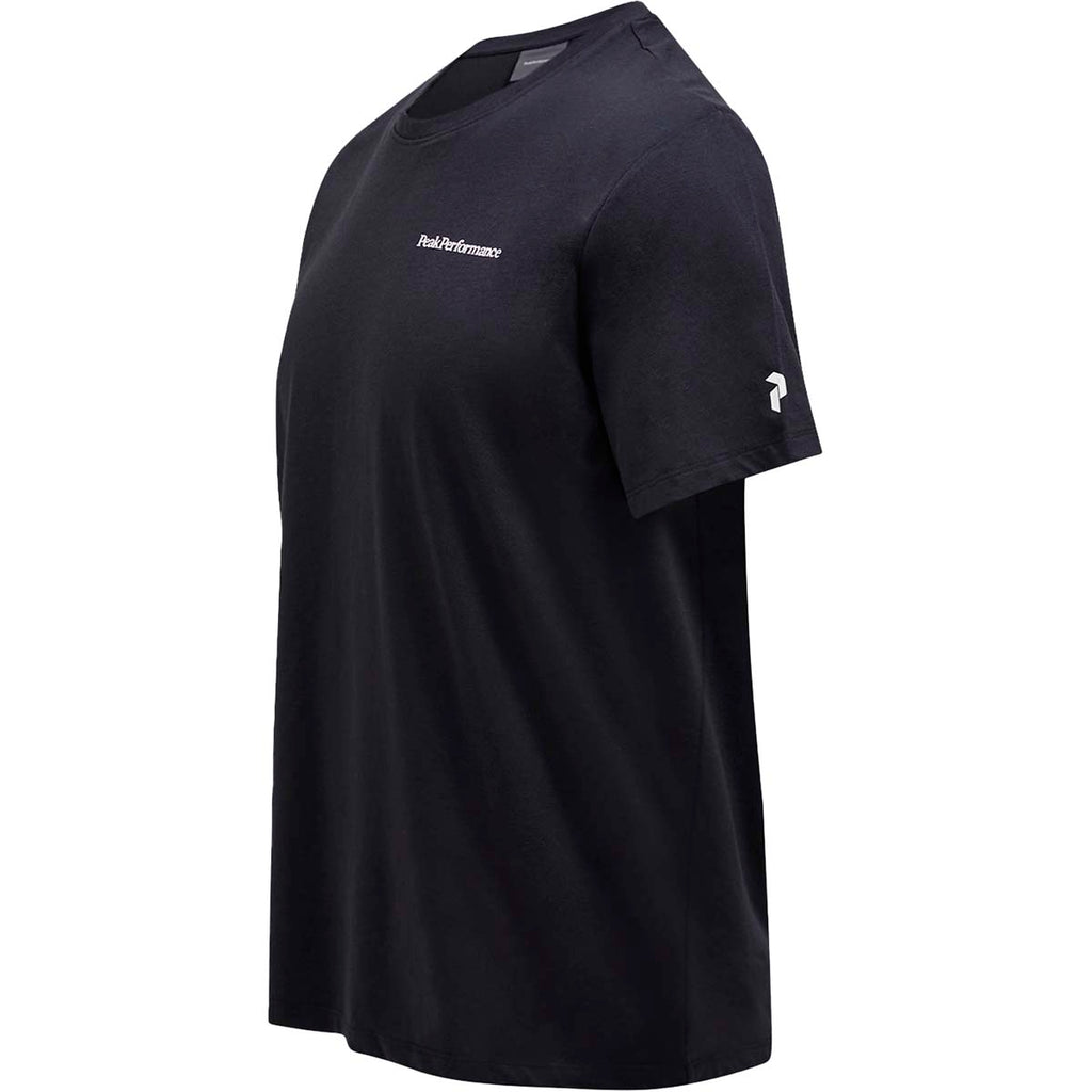 Camiseta Hombre M Explore Logo Tee Peak Performance Negro 3