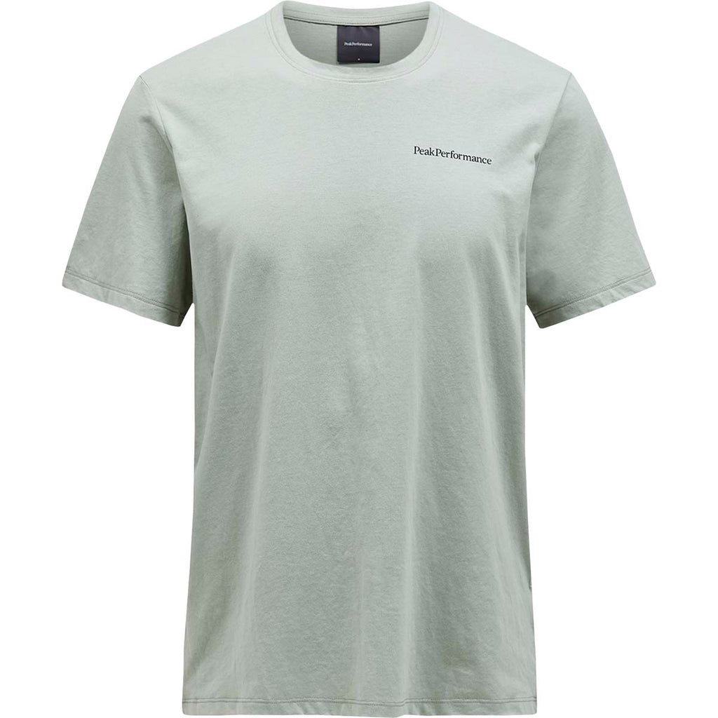 Camiseta Hombre M Explore Logo Tee Peak Performance Verde 1