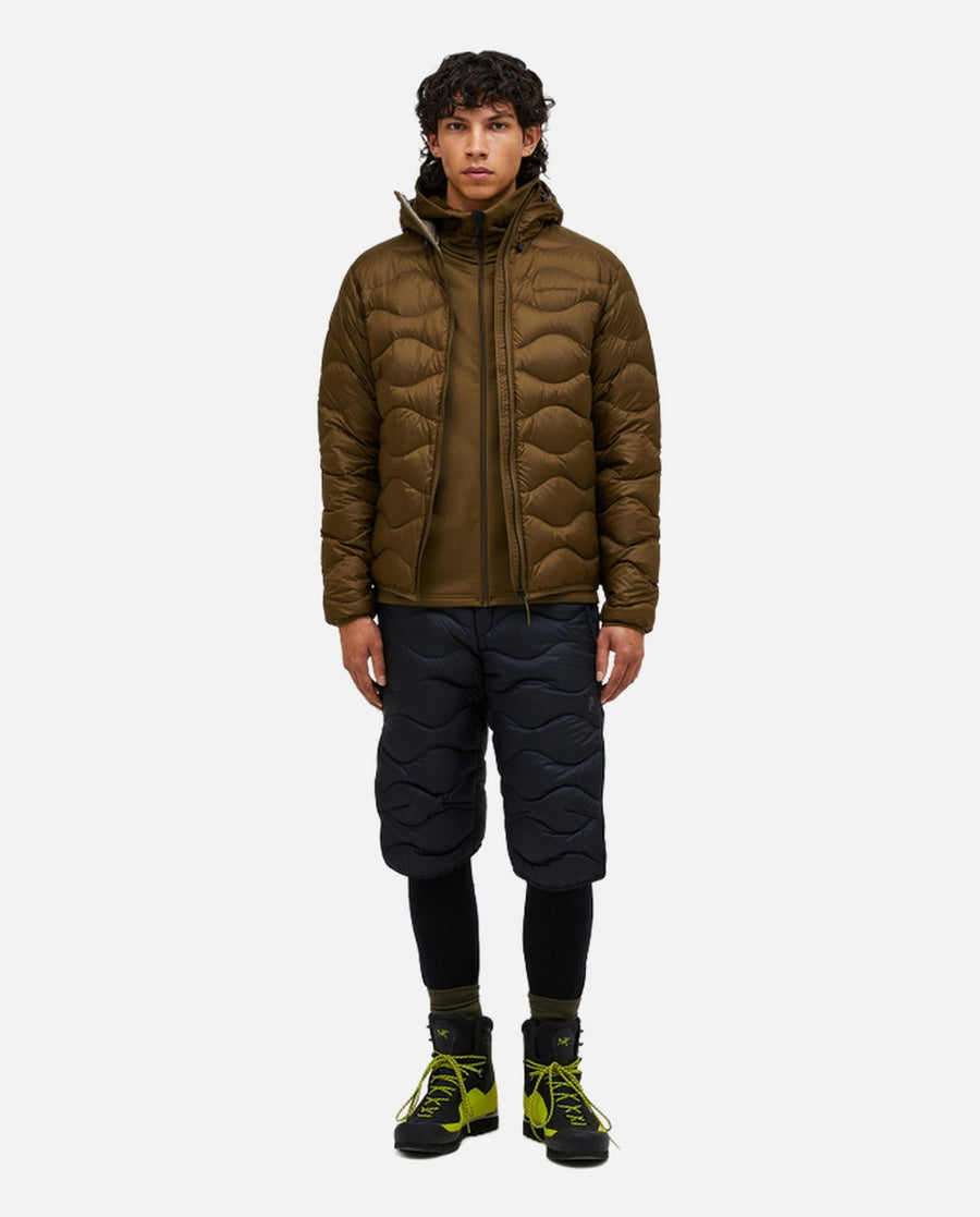 Casaco Homem M Helium Down Hood Jacket  Castanho
