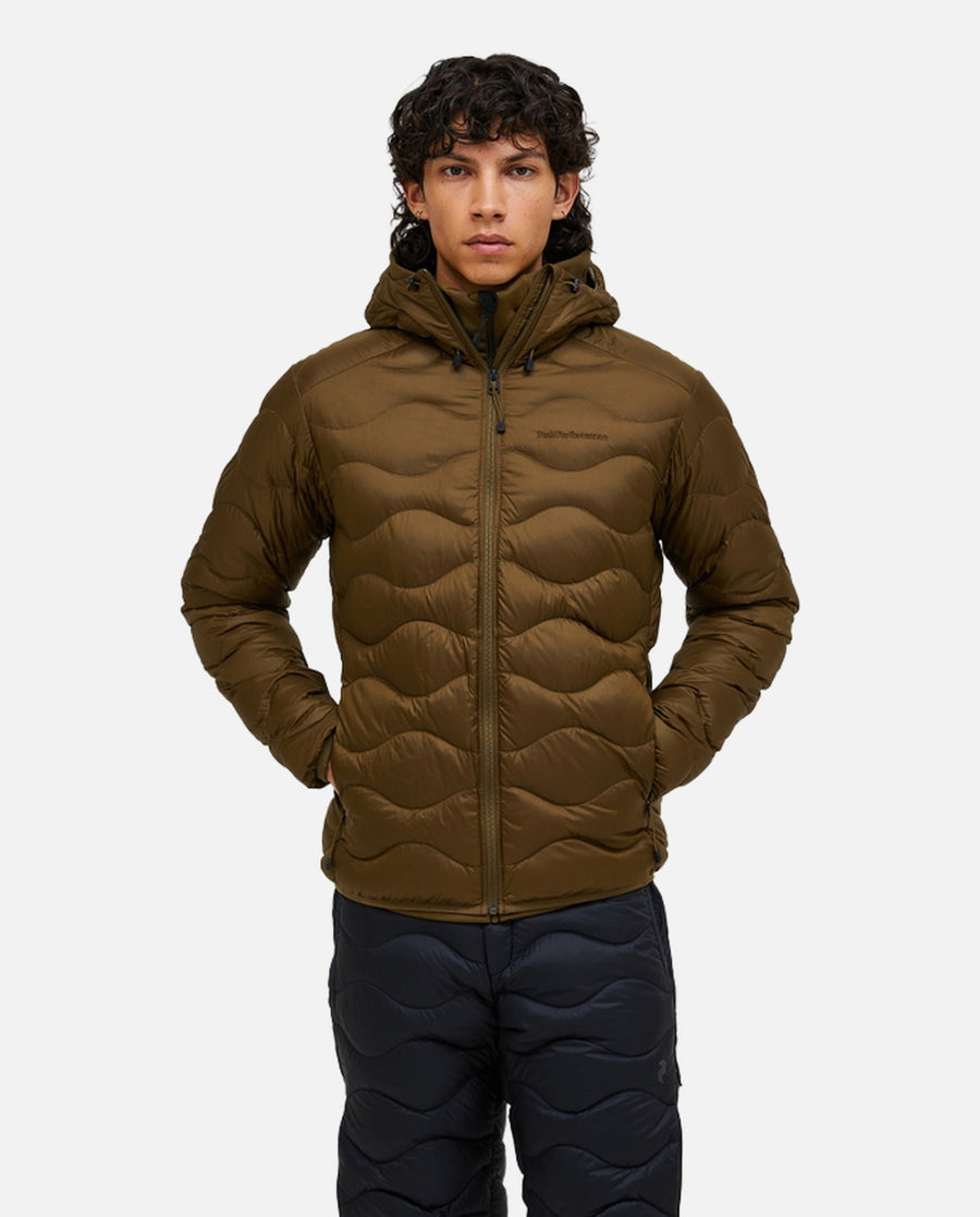 Casaco Homem M Helium Down Hood Jacket  Castanho