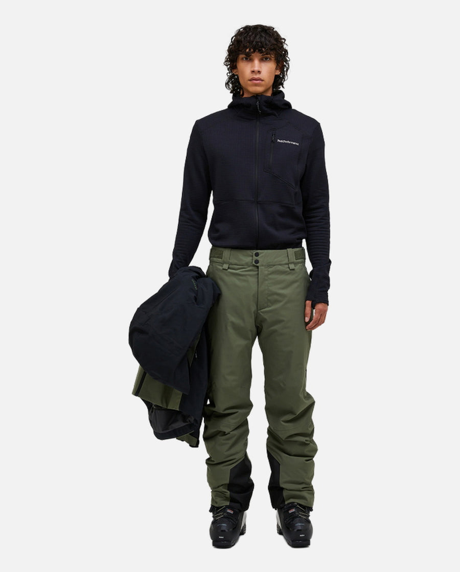 Calças Homem M Maroon 2L Ins Shell Pants  Verde