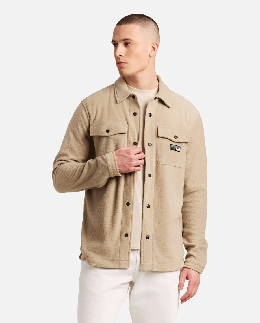 Camisa Hombre M Gogh Outdoor Shirt Marrón