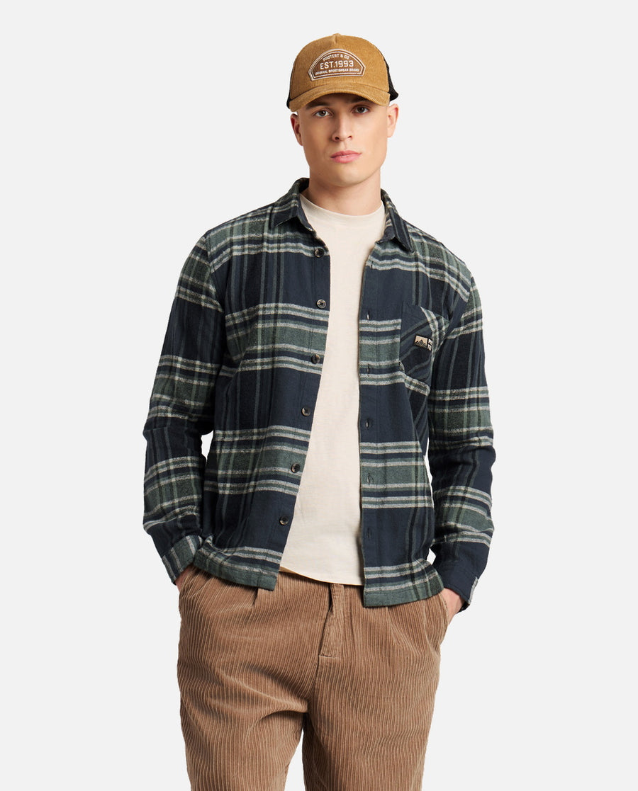 Camisa Hombre M Master Outdoor Shirt Negro