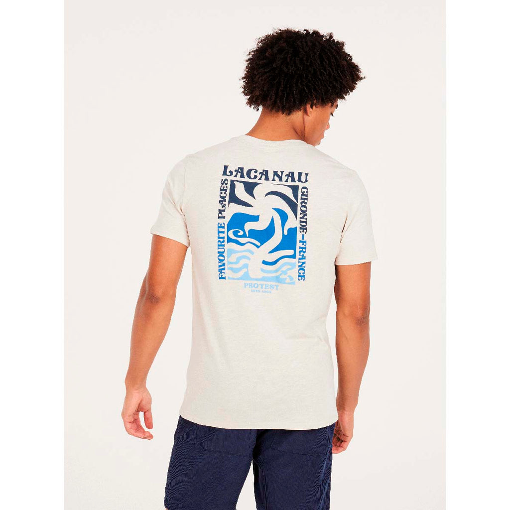 Camiseta Hombre Prtrocha T-Shirt Protest Blanco 4