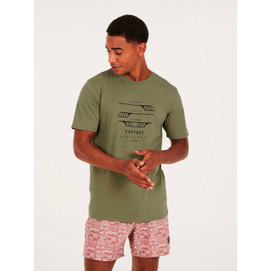 Camiseta Hombre Prtrimble T-Shirt Protest Verde 3