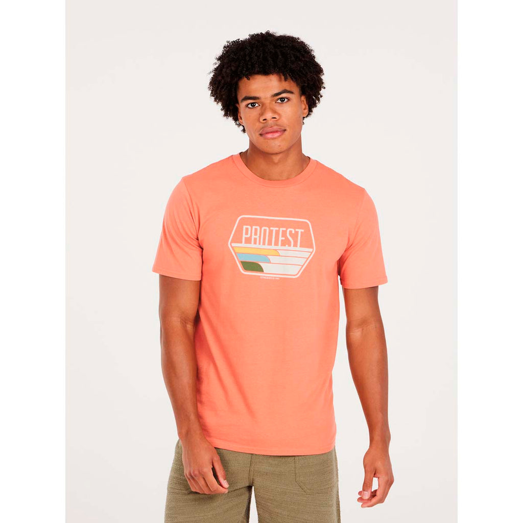 Camiseta Hombre Prtstan T-Shirt Protest Naranja 3