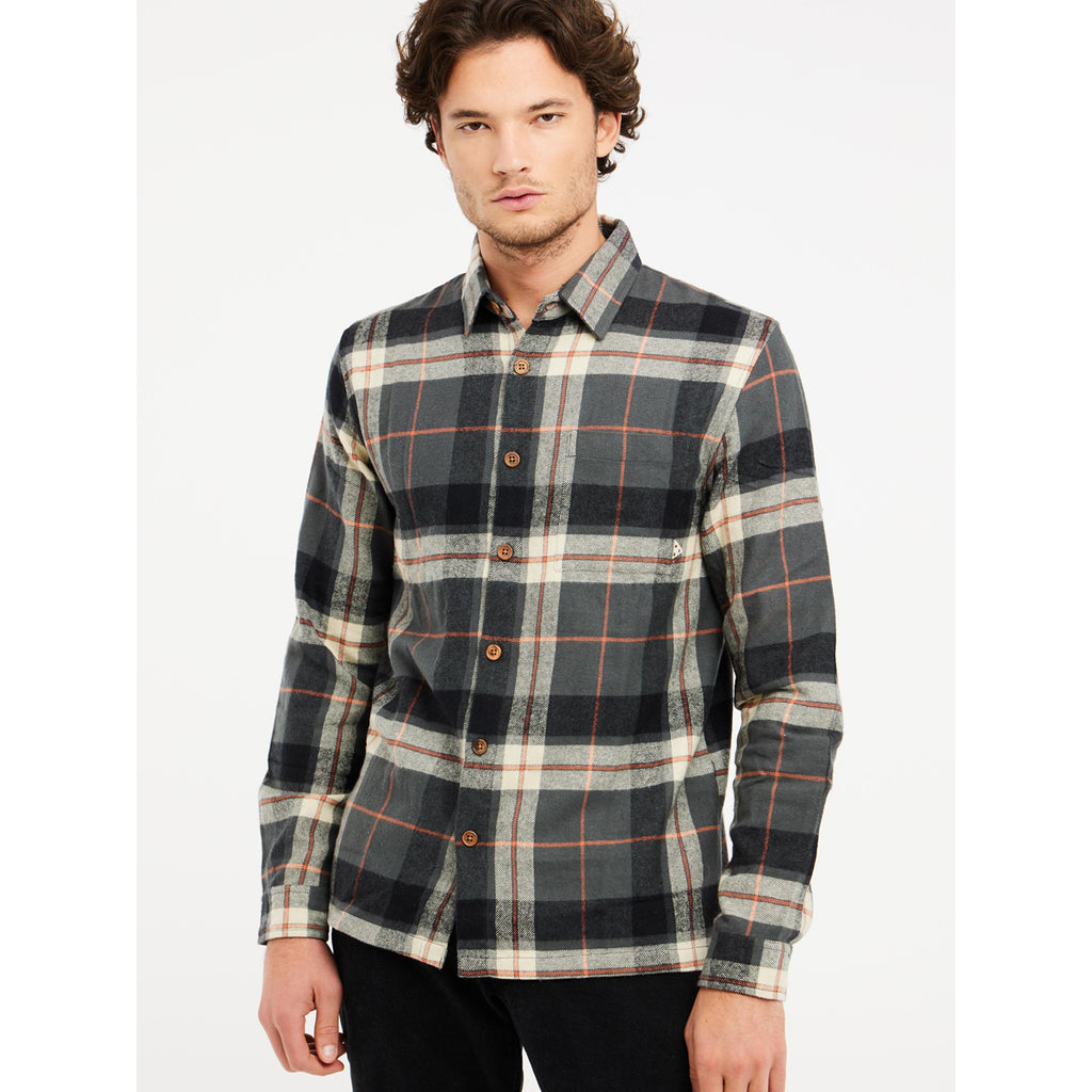 Camisa Hombre Nxggoover Longsleeve Shirt Protest Verde 3