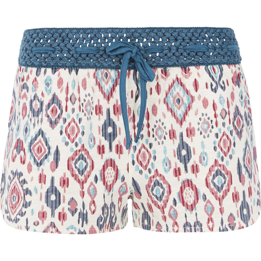 Pantalón Corto Mujer Prtflowery 24 Shorts Protest Blanco 1