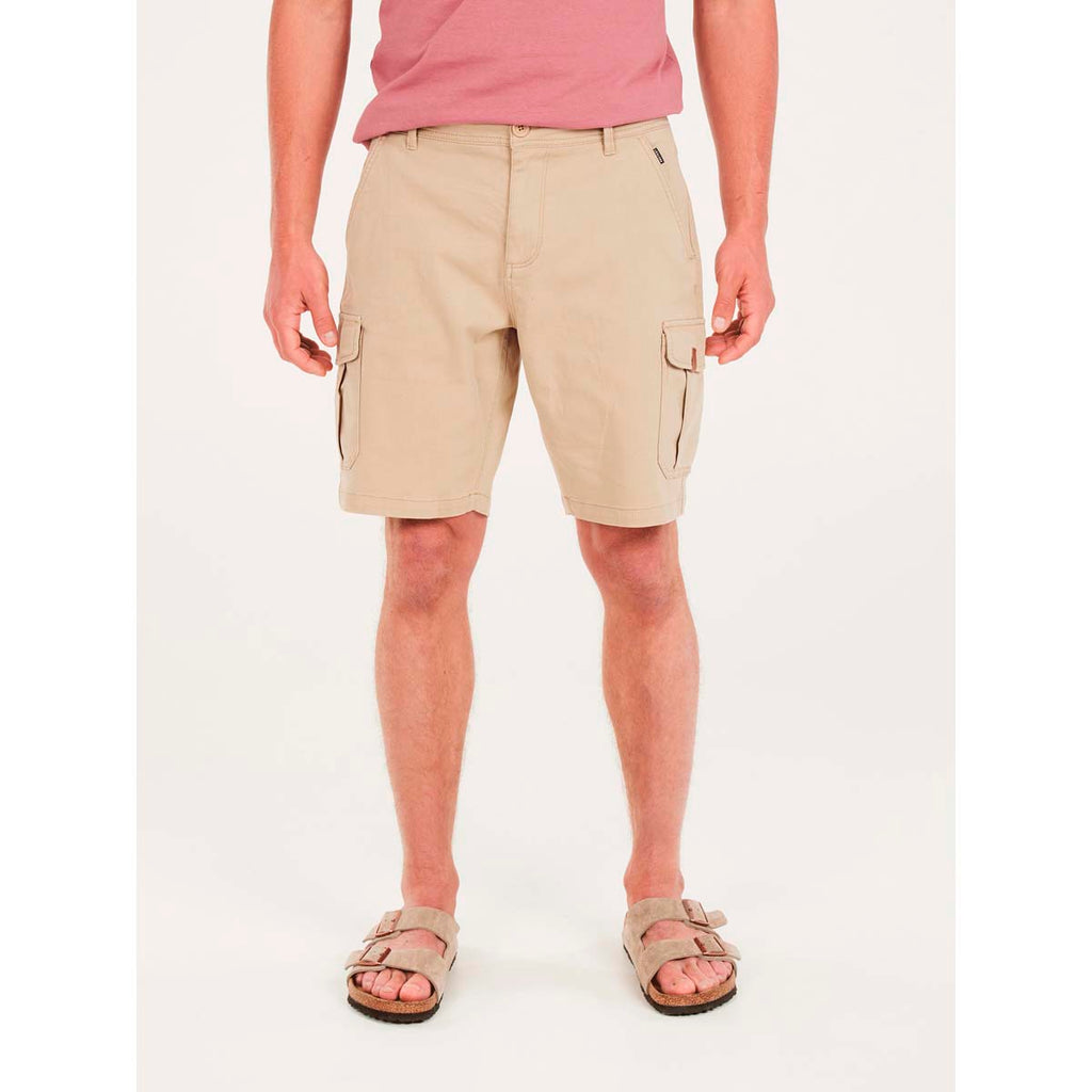 Pantalón Corto Hombre Prtnytro Cargoshort Protest Marrón 3