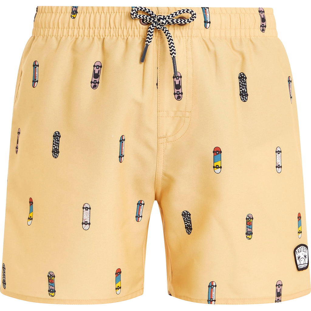 Bañador Niños Prtchris Jr Beachshort Protest Amarillo 1